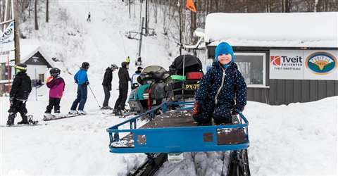Instagram-foto van Tveit Skisenter